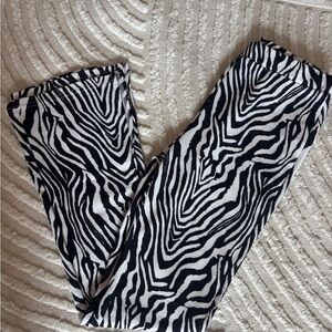 Zebra Print Pants